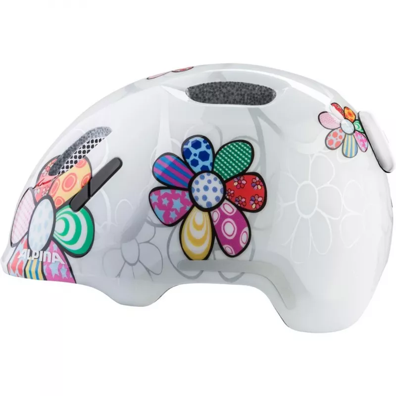 Casco de bicicleta ALPINA XIMO 2 FLASH WHITE FLOWER GLOSS 49-54