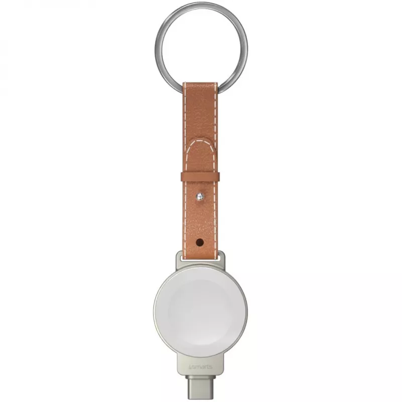 Cargador inalámbrico 4smarts 541476 para Apple Watch — plateado