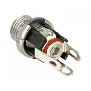 Conector de cables DeLOCK 89910 DC negro níquel