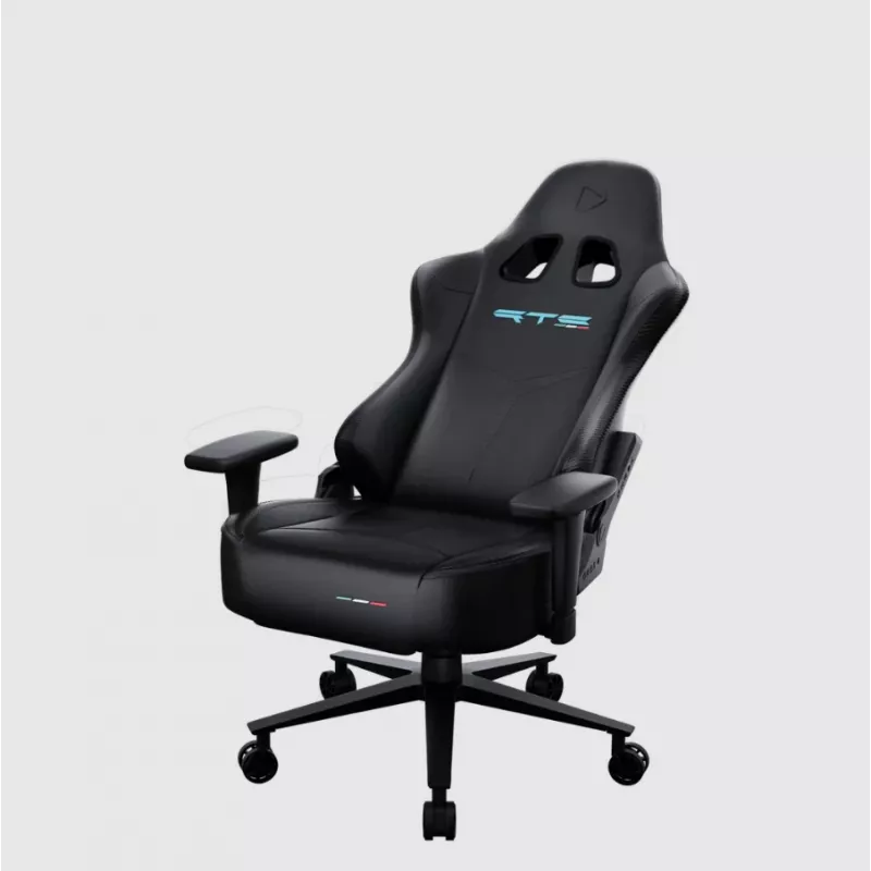 Silla gaming Onex RTC Embrace Hardcore Negra — diseño ergonómico, regulable en altura e inclinable