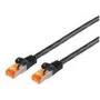 Cable de red S/CONN 08-26085 negro 15 m Cat6a S/FTP