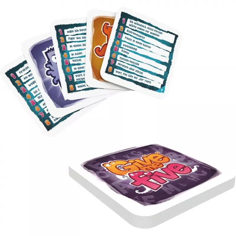 Give me five, Juego de fiesta