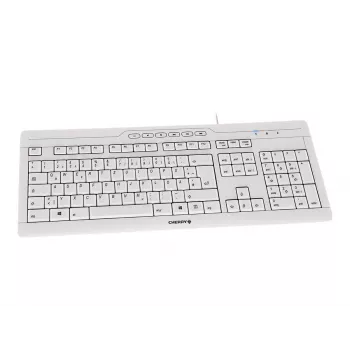 CHERRY STREAM 3.0 Teclado Office USB Swiss Grey