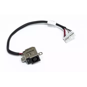 Conector hembra de alimentación con cable, HP DV6-6000