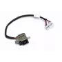 Conector hembra de alimentación con cable, HP DV6-6000