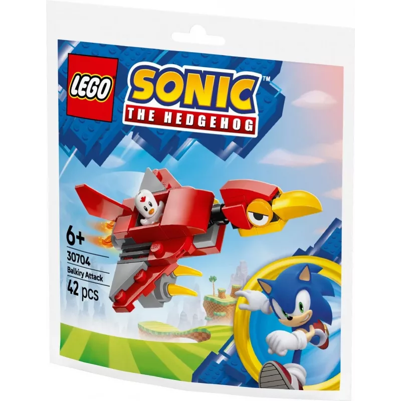 LEGO set de juego Sonic the Hedgehog 30704 — set de juego Barkilyr-Angriff, 42 piezas, incluye minifigura coleccionable