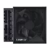 Fuente de alimentación Lian Li EDGE EG1300 de 1300 W, 80 PLUS Platinum, ATX 3.1, PCIe 5.1, negra