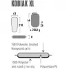 Colchoneta individual High Peak Kodiak XL negra