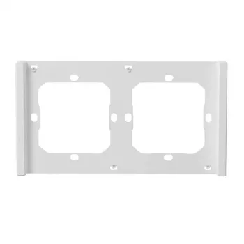 Marco de interruptor de pared Sonoff M5-80 doble blanco para instalación de 2 módulos