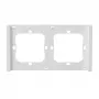 Marco de interruptor de pared Sonoff M5-80 doble blanco para instalación de 2 módulos