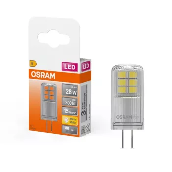 Osram STAR lámpara LED blanco cálido 2700 K 2,4 W G4 F