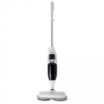 Adler AD 7052 mopa de vapor rotatoria blanca
