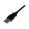 StarTech.com Cable USB 2.0 A a B en ángulo recto de 3 m – M/M, 3 m, USB A, USB B, USB 2.0, negro