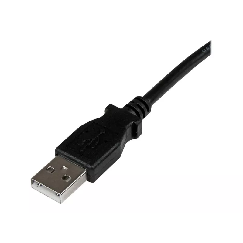 StarTech.com Cable USB 2.0 A a B en ángulo recto de 3 m – M/M, 3 m, USB A, USB B, USB 2.0, negro