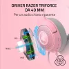 Razer Kraken Kitty V2 RZ04-04730200-R3M1 auriculares gaming con cable, USB-A, micrófono, drivers de 40 mm, Quartz Pink