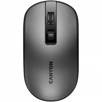 CANYON MW-18, ratón inalámbrico recargable 2.4GHz con sensor Pixart, 4 teclas, interruptor silencioso para teclas derecha/izquierda, DPI: 800/1200/1600, uso máx. 50 horas con una carga completa, 300