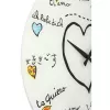 Reloj NeXtime 8030 Loving You, Ø43 cm, pared, blanco/multicolor