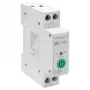 Relé WiFi para carril DIN QOLTEC 50881 — relé de conmutación de red 63A para instalaciones eléctricas