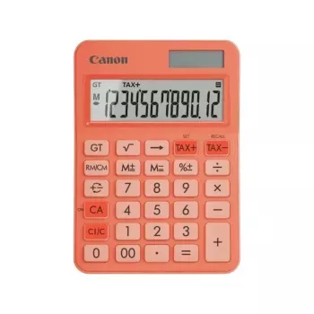 Calculadora básica Canon LS-125KB 12 dígitos naranja