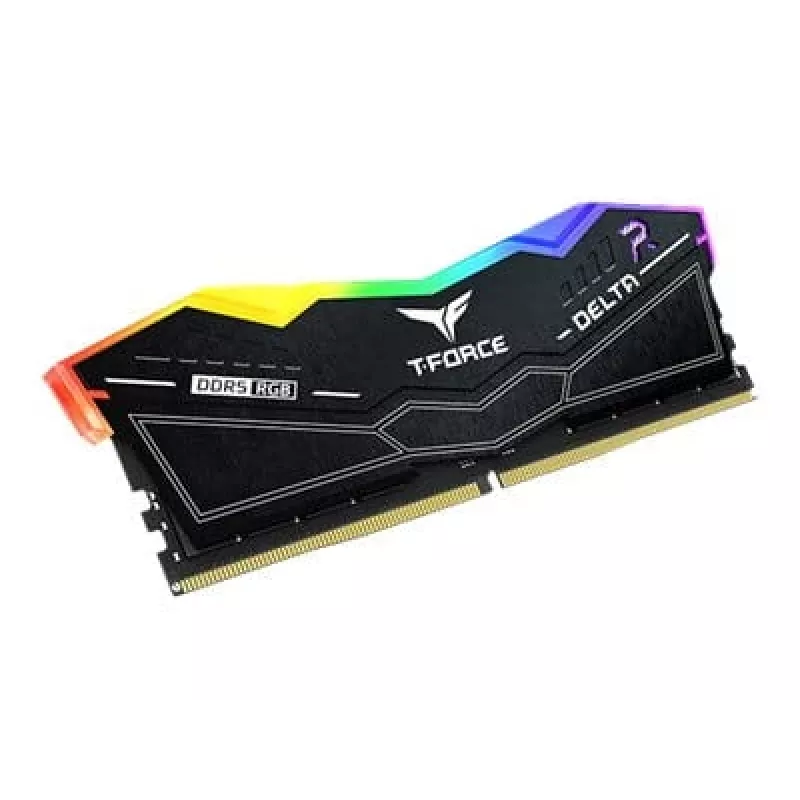 DIMM 32 GB DDR5-6400 (2x 16 GB) kit dual, memoria negra, FF3D532G6400HC40BDC01, Delta RGB, INTEL XMP