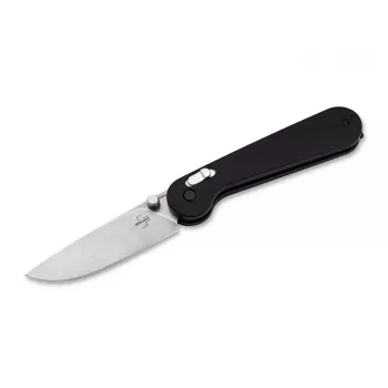 Navaja plegable BOKER PLUS Hebdo 01BO899 — mango de acero, cuchillo de bolsillo compacto
