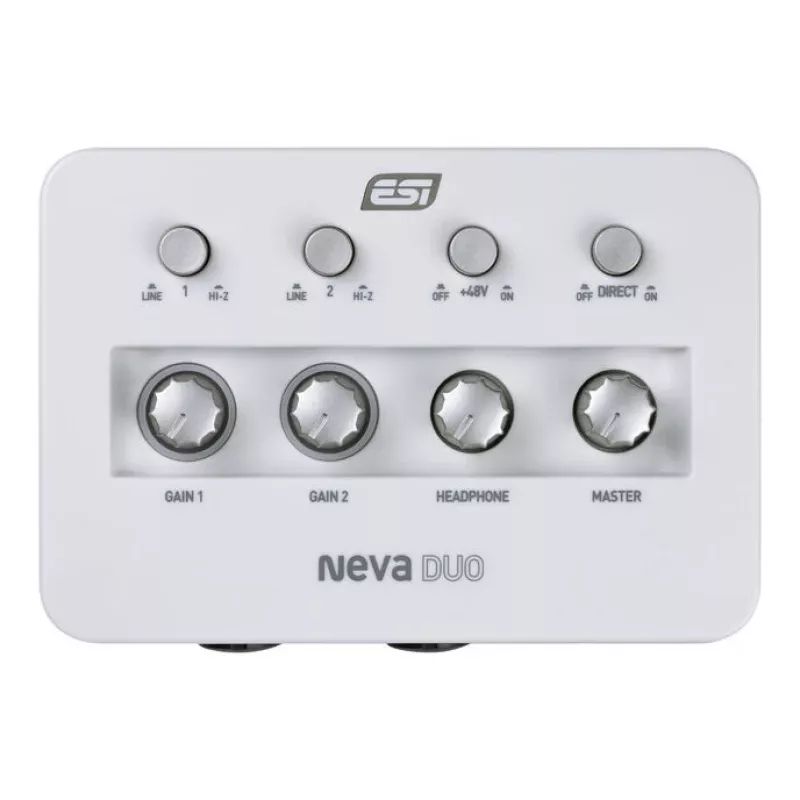 ESI Neva DUO interfaz de audio USB, 2x entrada