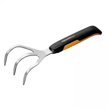 Escardillo de mano Fiskars Xact negro, acero inoxidable