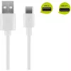 Wentronic 59130 Cable USB de 2 m USB A a USB C conector macho conector macho blanco (59130)