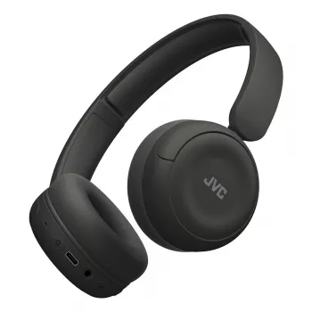 Auriculares JVC HA-S59W — con cable e inalámbricos Bluetooth, USB‑C, supraaurales, 20–20000 Hz, cable de 1,2 m, 148 g, negro