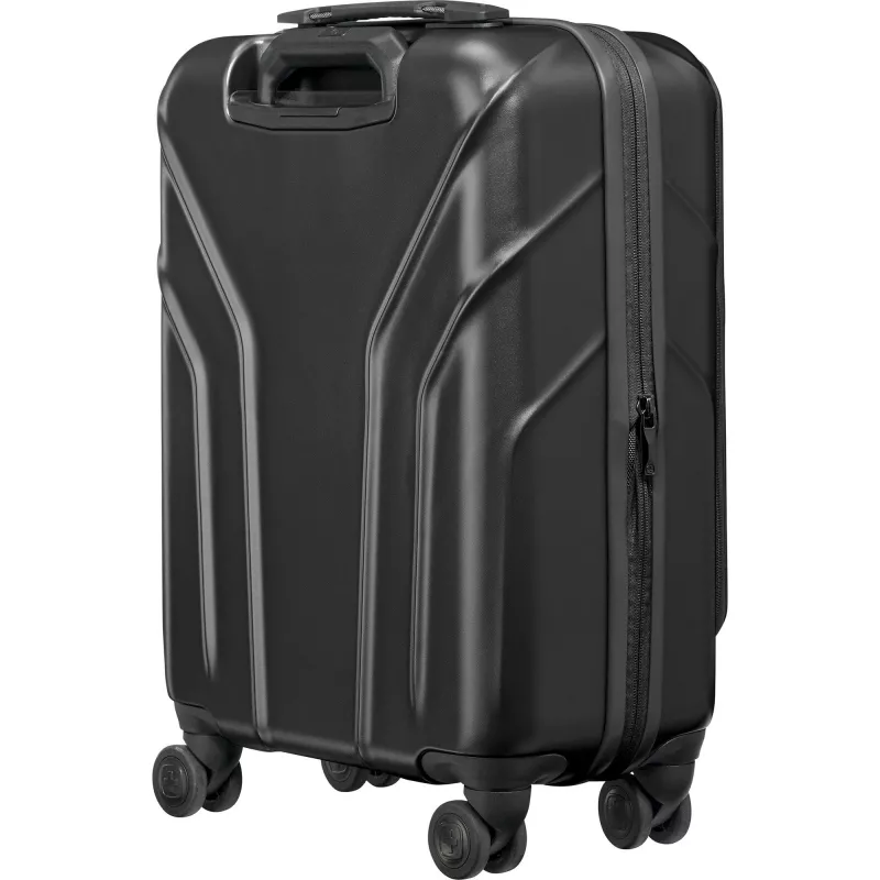 Trolley de cabina compacto de carcasa rígida Wenger Amplix 653323 — negro, compacto