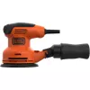Lijadora orbital Black & Decker BEW210 14000 rpm Negra, Naranja
