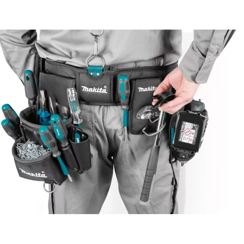Makita E-15235 Set de cinturón portaherramientas Heavy-Duty con bolsas de transporte