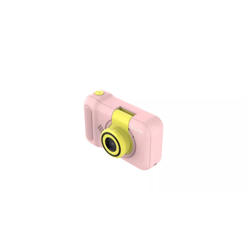 Cámara digital infantil Denver KCA-1351RO 12MP Rosa Amarillo