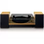 Lenco LS-300WD tocadiscos con altavoces externos, madera