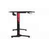 Mesa DIABLO CHAIRS X-Mate negra rectangular fibra de carbono 1600x750x755 mm