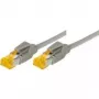 Cable de red Ethernet Tecline 72720 gris