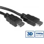 VALUE - Cable de vídeo/audio/red - HDMI - HDMI, 19 pines (M) - HDMI, 19 pines (M) - 1 m - Apantallado - Negro (11.99.5731)