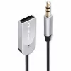 Adaptador receptor de audio inalámbrico QOLTEC HiFi BT6.0 2xRC – receptor de audio Bluetooth para altavoces y radio de coche