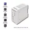 Qoltec Fuente de alimentación para carril DIN | 60W | 12V | 5A | Blanco | perfil bajo