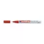 Rotulador permanente punta fina Edding 780 rojo