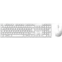 MediaRange MROS278 Juego de teclado y ratón inalámbricos, QWERTZ, blanco