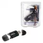 Lector de tarjetas LOGILINK CR0007 USB 2.0 para SD/MMC, negro, hasta 480 Mbit/s