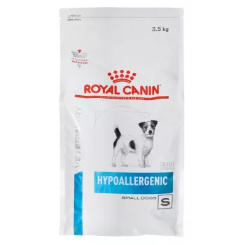 Pienso seco para perros Royal Canin Hypoallergenic Small Breed 3,5 kg — perros pequeños adultos, proteína 24 %, grasa 16 %