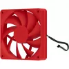 Ventilador de refrigeración para ordenador HYTE FA12-RR-4 120 mm, 1500 rpm, 72 m³/h, 1,6 mmH2O, rodamiento fluido dinámico, rojo, pack de 4