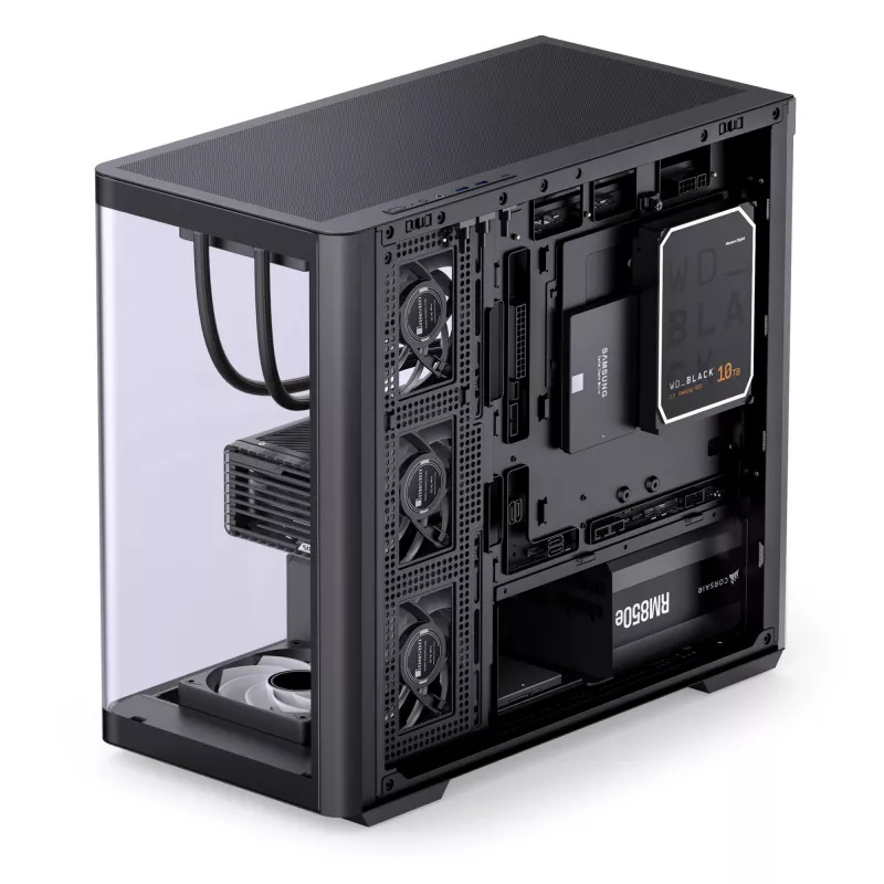 Carcasa de PC Jonsbo D300 ATX negra