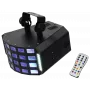 Efecto de luz LED EUROLITE D-30 Hybrid 36W RGBAWP DMX, efecto híbrido beam/wash, 36 W