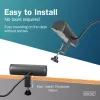Regleta de enchufes DIGITUS 3 tomas con 2×USB-A y 1×USB-C, 3 tomas AC tipo E/F, cable de 1,5 m, negra