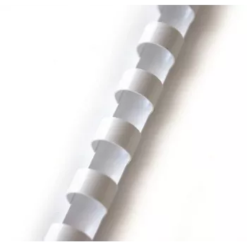 Espiral de encuadernar 28,5 mm, blanco (50 uds.)