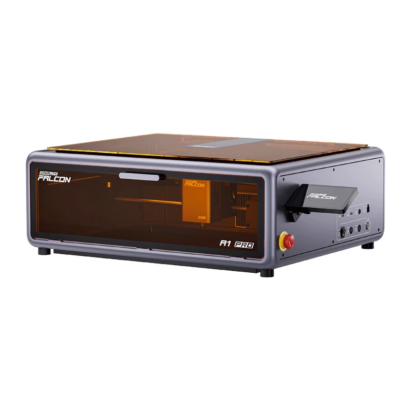 Grabador láser Creality Falcon A1 Pro 20W — módulo de grabado y corte láser de sobremesa
