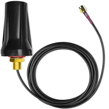 Antena dual 4G LTE omnidireccional 7dBi, exterior